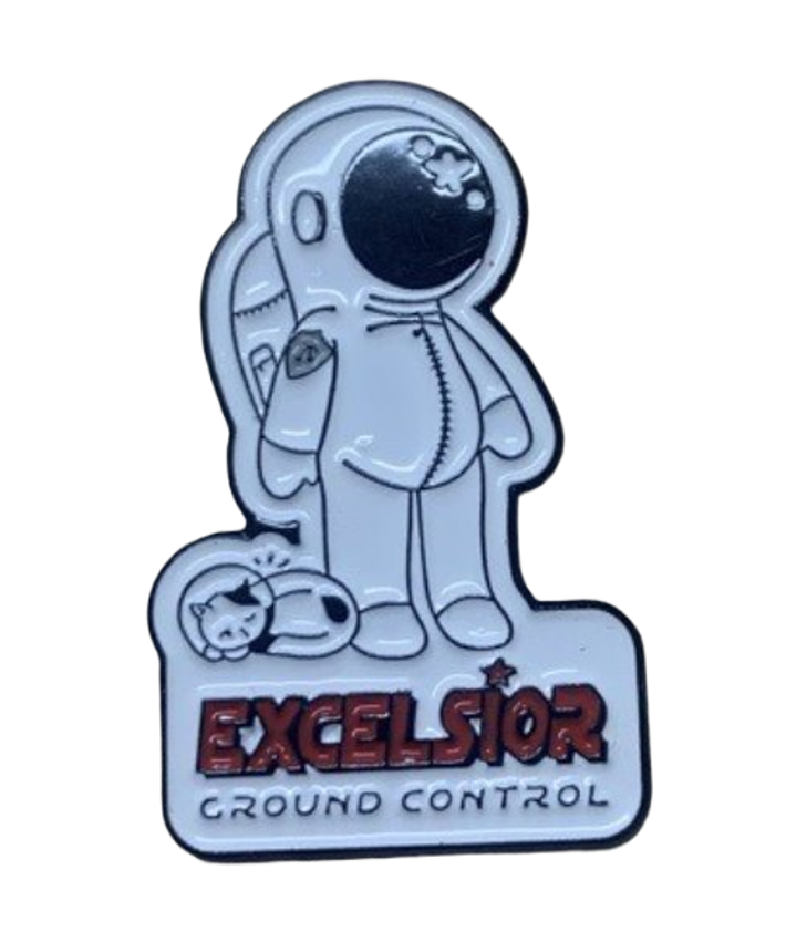 Ground Control Enamel Pin – Schilling Cider