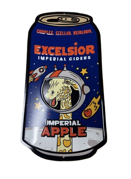 Excelsior Imperial Apple Can Tin Tacker