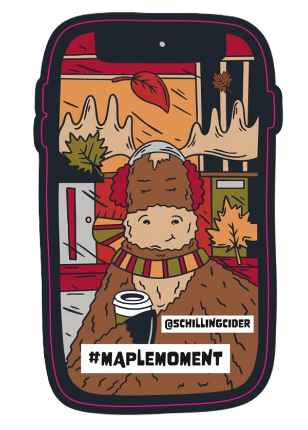 Maple Moment Sticker