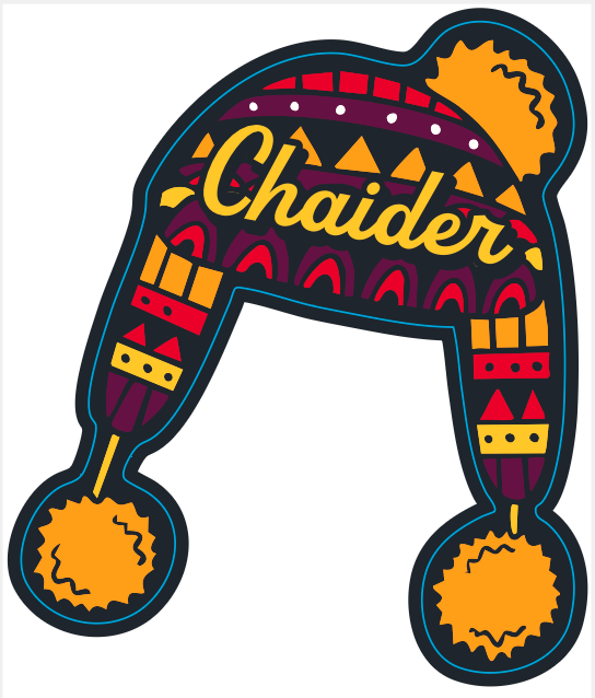 Chaider Beanie Sticker