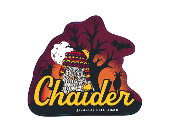 Chaider Owl Glow in the Dark Sticker