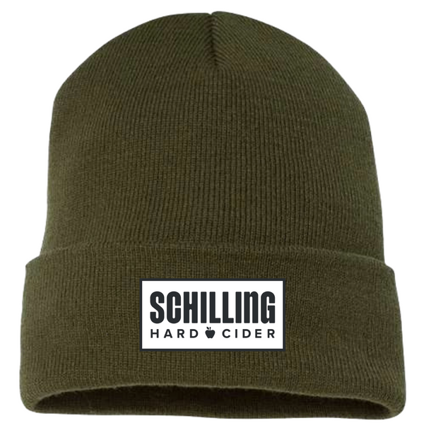 Schilling Hard Cider Olive Beanie