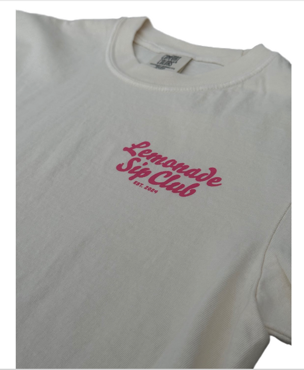 Summer of Lemonade Sip Club Tee